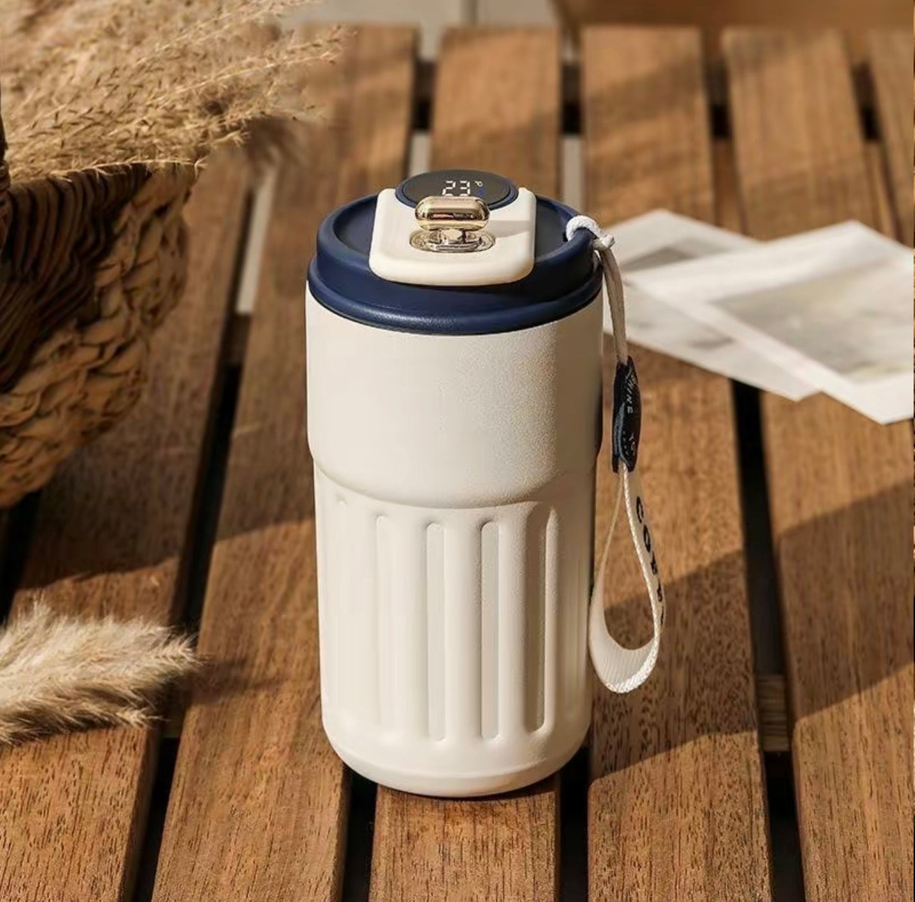 ThermoSync Smart Cup - Premium Stainless Steel Travel Mug