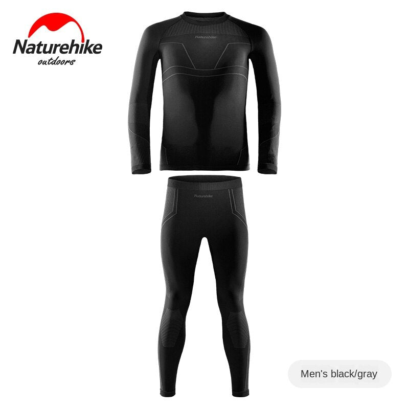 Sous-vêtements thermiques à séchage rapide Naturehike pour activités de plein air