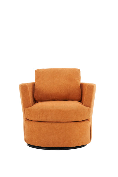 Premium 360-Degree Rotating Bucket Chair in Yellow