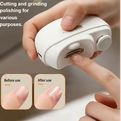 NailEase Pro Clipper - 2-in-1 Electric Nail Tool
