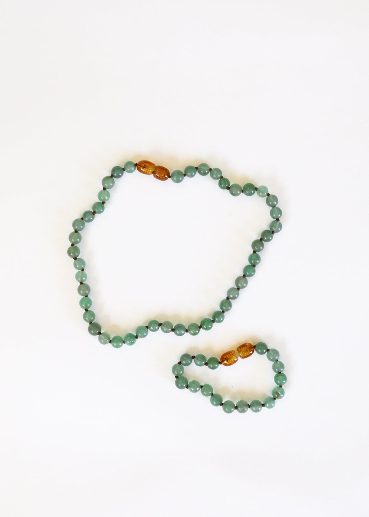 Bracelet ou anklet en aventurine pure