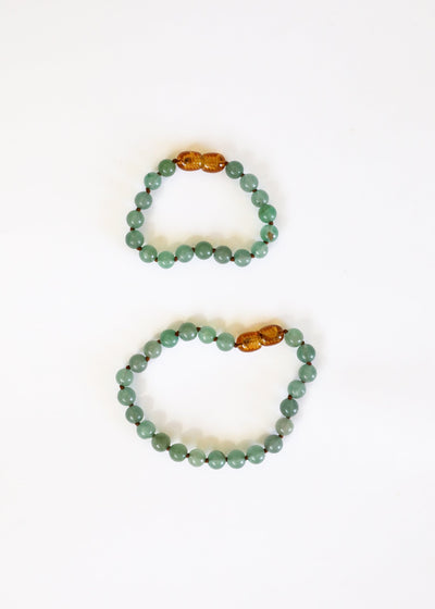 Pure Gemstone Aventurine Anklet or Bracelet