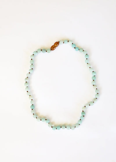 Pure Gemstone + Amazonite || Necklace - Korvel
