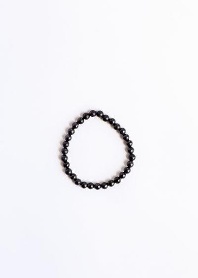 Natural Shungite Adult Stretch Bracelet