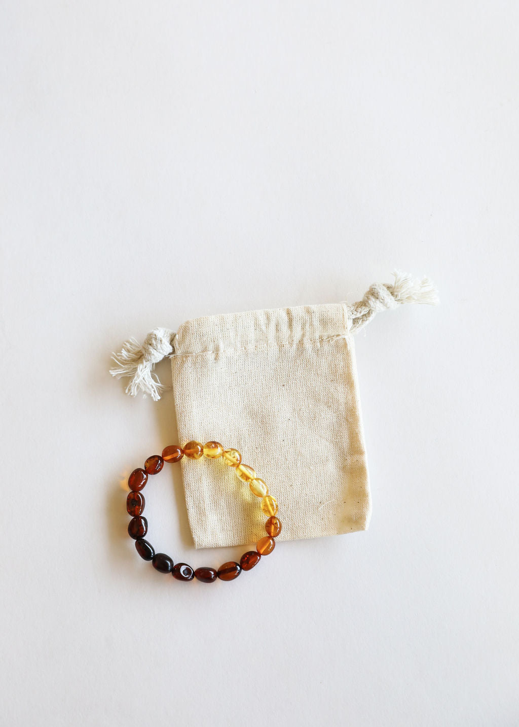 Pulsera de Ámbar del Mar Báltico Ombre Pulido