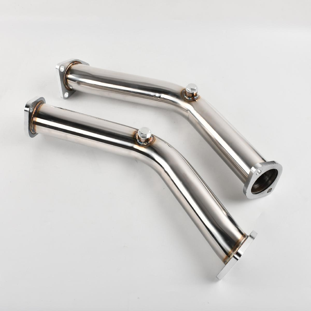 SPDZ1 Resonated Catless Downpipe Test Pipe for Nissan & Infiniti