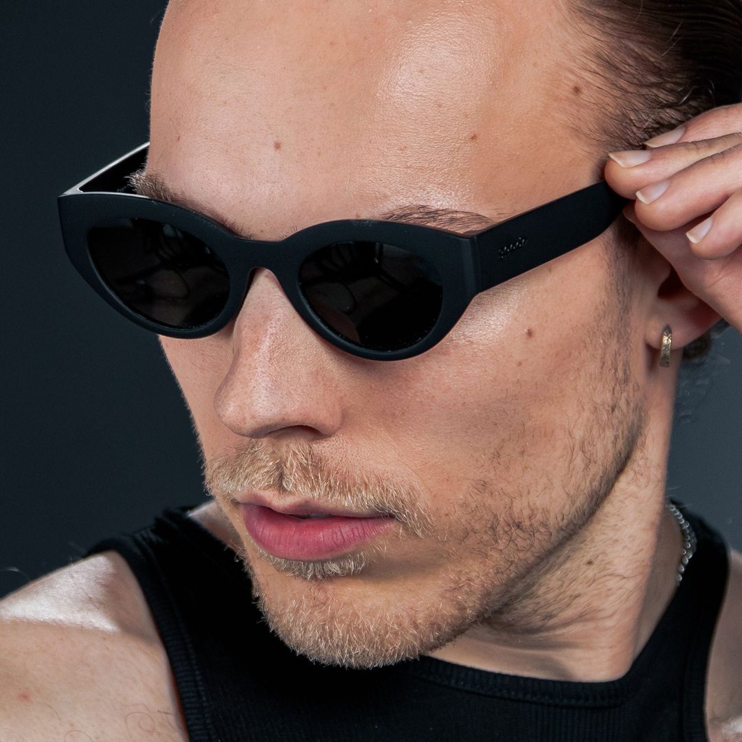 Galactic Style: Moon G Polarized Cat-Eye Sunglasses - Korvel