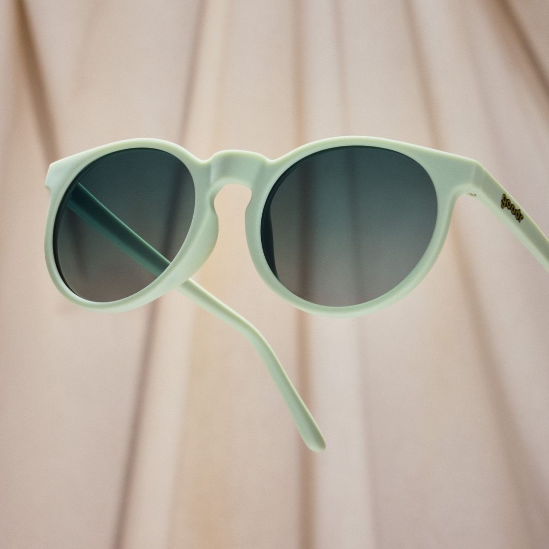 Sage Green Circle G Polarized Sunglasses for Plant Lovers - Korvel