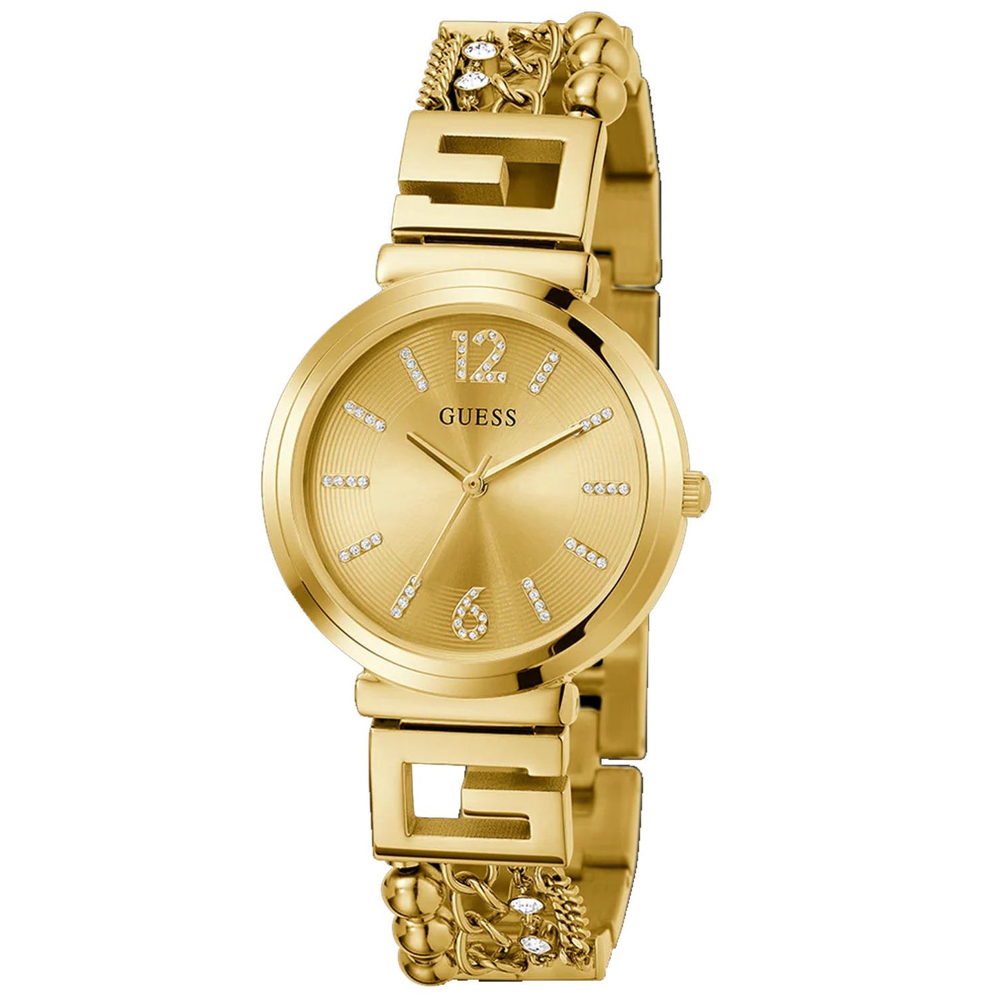 Guess Women's Gold Tone Analog Watch