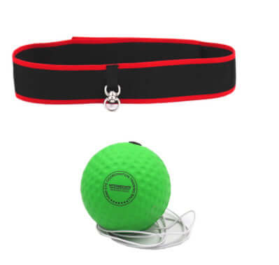 Adjustable Head-Mounted Boxing Reaction Ball for Enhanced Reflex Training - Korvel