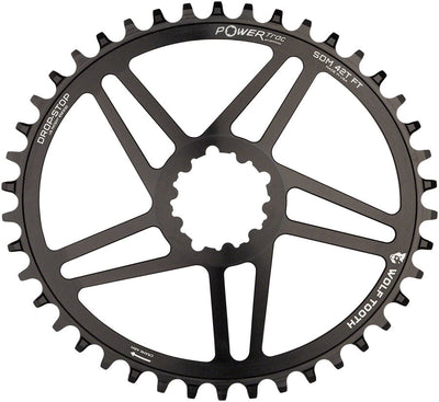 Wolf Tooth Elliptical Direct Mount Chainring - 38t SRAM Compatible