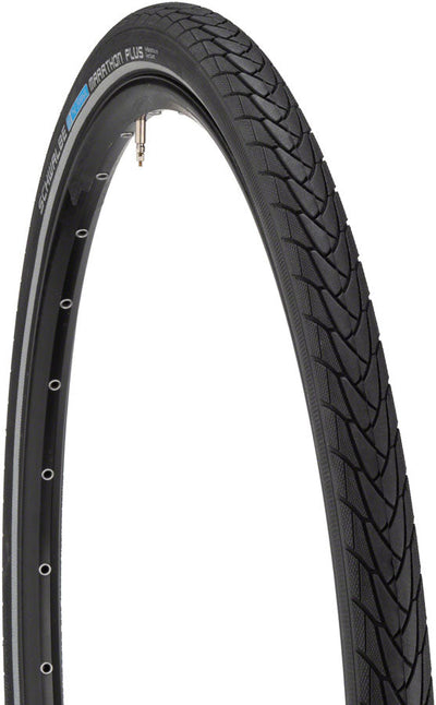 Schwalbe Marathon Plus Tire - 26 x 1 3/8 Clincher Wire BLK/Reflective