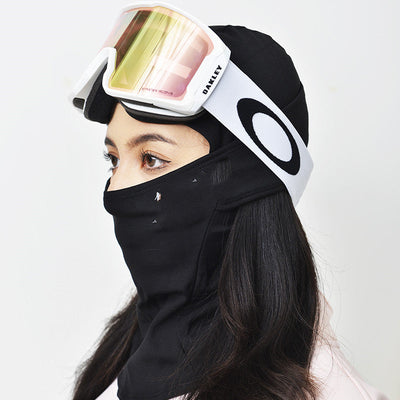 Velvet Windproof Ski Head Cover Mask