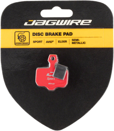 Plaquettes de frein à disque semi-métalliques Jagwire Mountain Sport