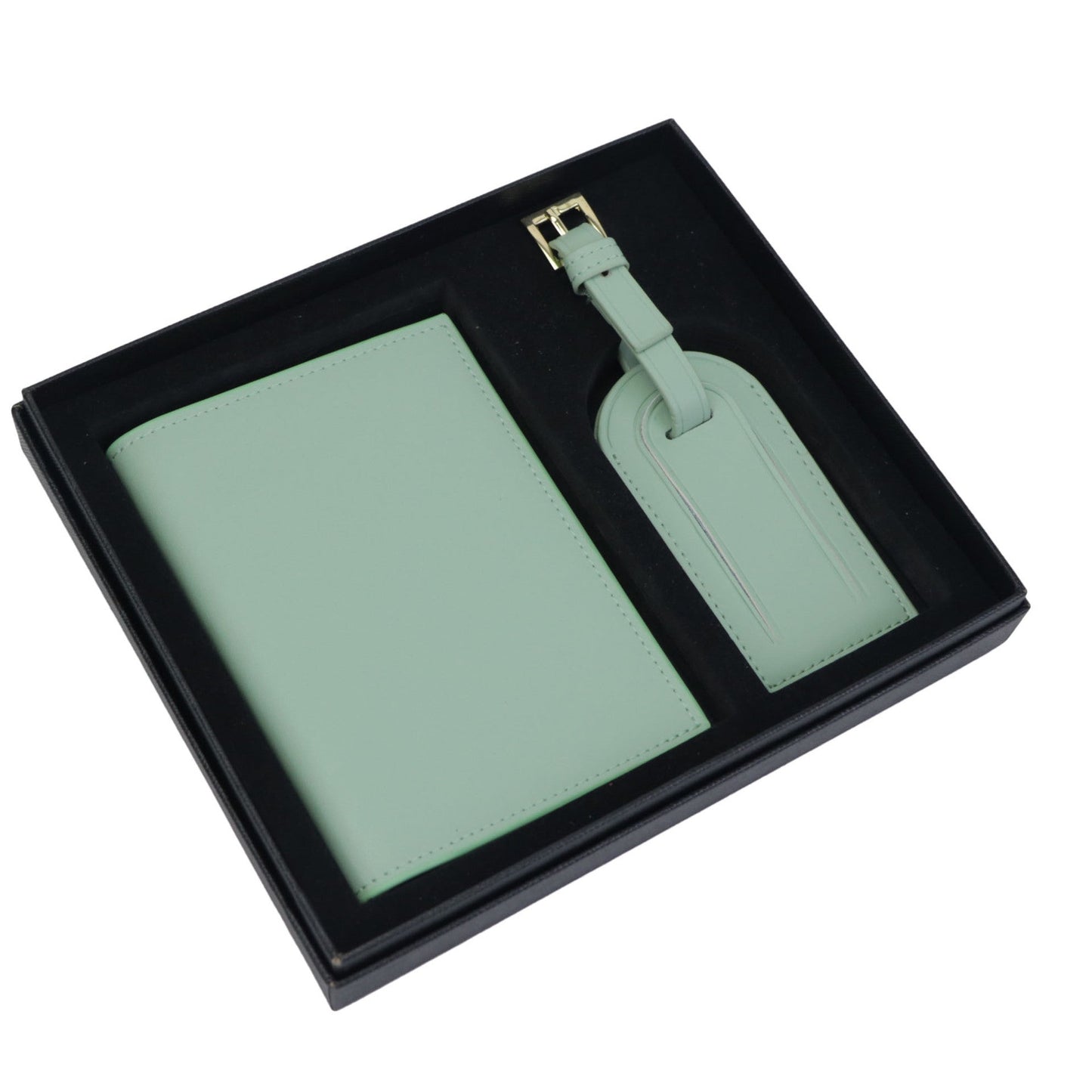 Premium First Layer Cowhide Vaccine Certificate Passport Holder