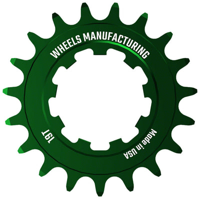 Wheels Manufacturing SOLO-SPEED Cog - 19t Green