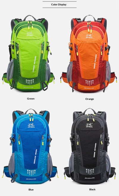 Sac à dos de randonnée imperméable premium - Sac de sport à double épaule