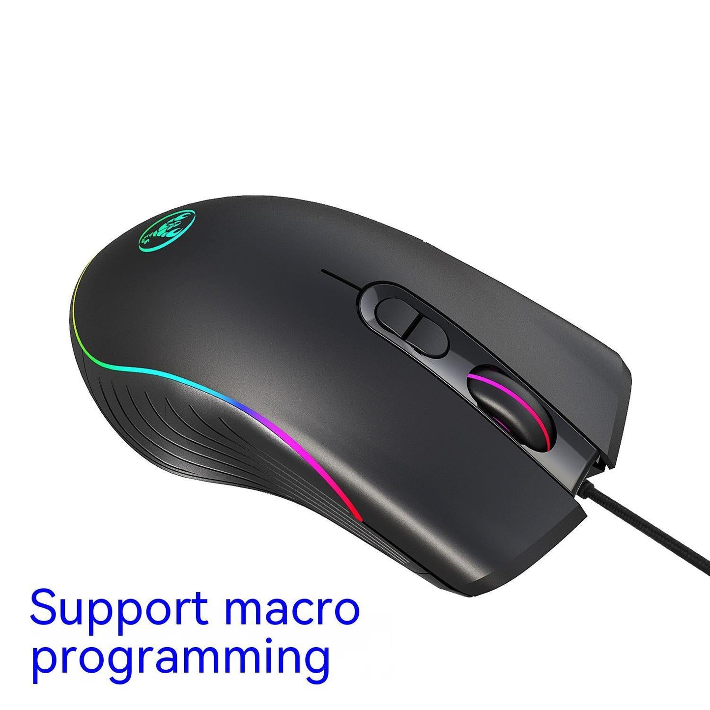 Souris de jeu filaire lumineuse - Précision et confort