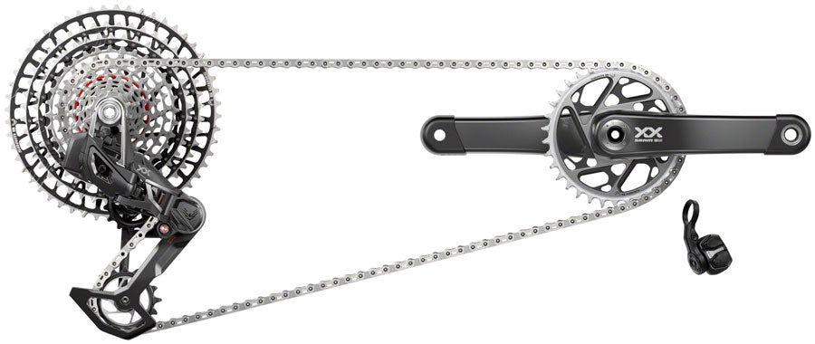 SRAM XX SL T-Type Eagle Transmission Groupset - 170mm Crank 34t Chainring