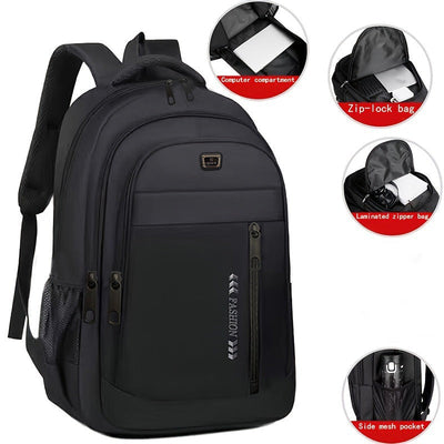 Commuter Large Capacity Lightweight Waterproof Backpack