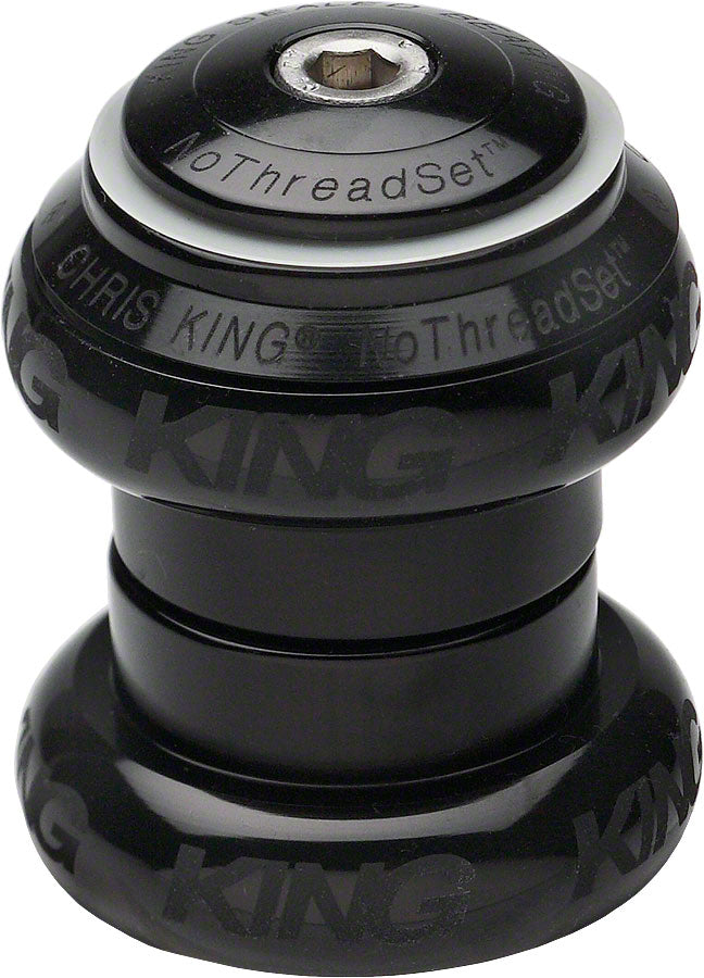 Tête de fourche Chris King NoThreadSet - 1" Sotto Voce Noir