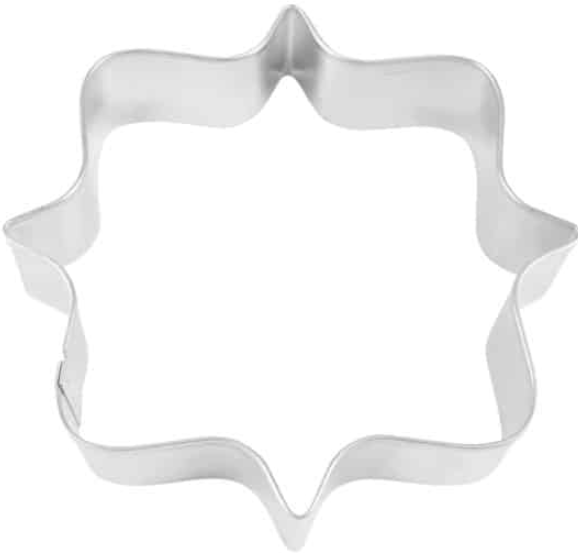 Premium Square Plaque Cookie Cutter - 4.25" Tin