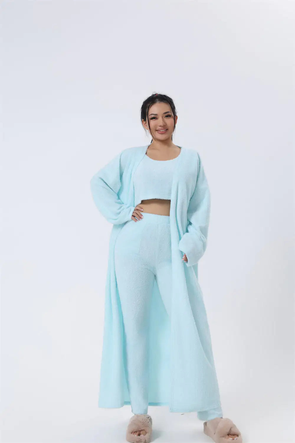 Ensemble de détente 3 pièces doux et confortable pour femmes