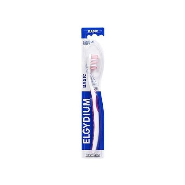 Cepillo de dientes suave Elgydium Basic - Azul