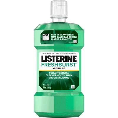 Enjuague bucal antiséptico Listerine Fresh Burst - 500 ml