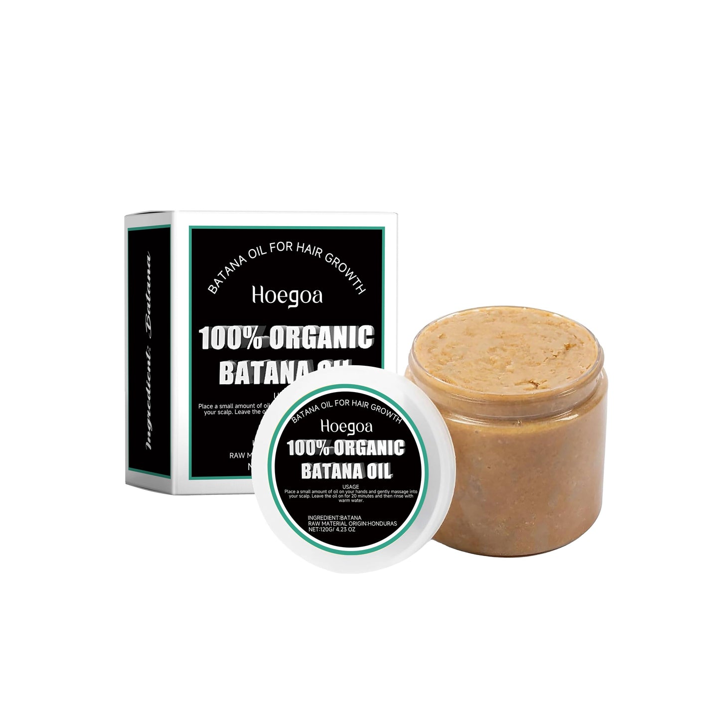 Masque capillaire Batana avec vitamine E pour des cheveux nourris