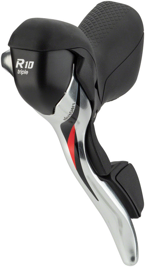 Levier de changement de vitesses microSHIFT R10 gauche pour guidon plongeant - Compatible Shimano