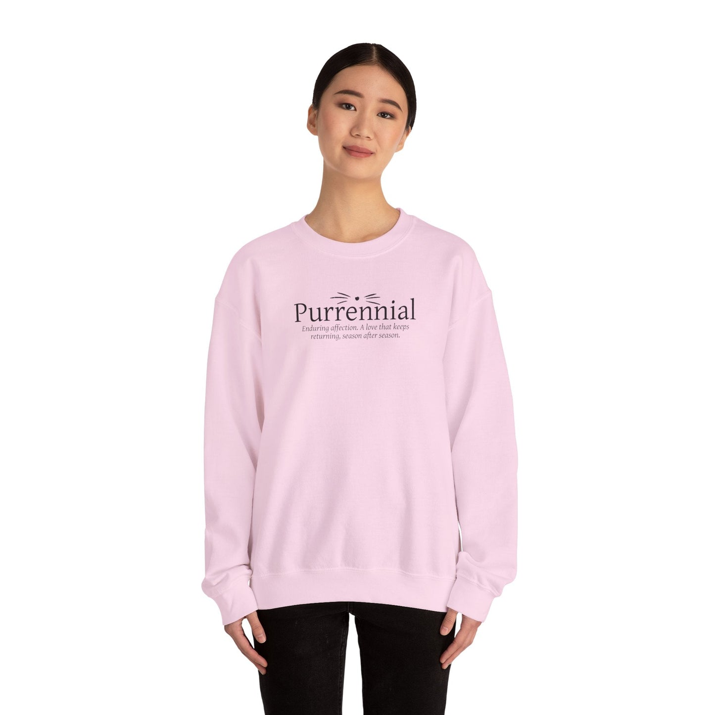 Sudadera Purrennial de Cuello Redondo