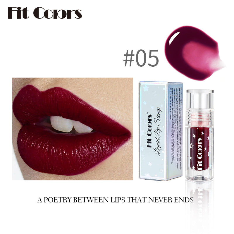 Fit Colors Lip Dye Liquid Lipstick - Longue Durée & Hydratant