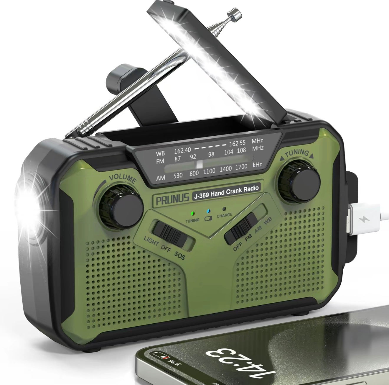 Radio de Emergencia StormGuard: Tu Compañero Esencial de Supervivencia