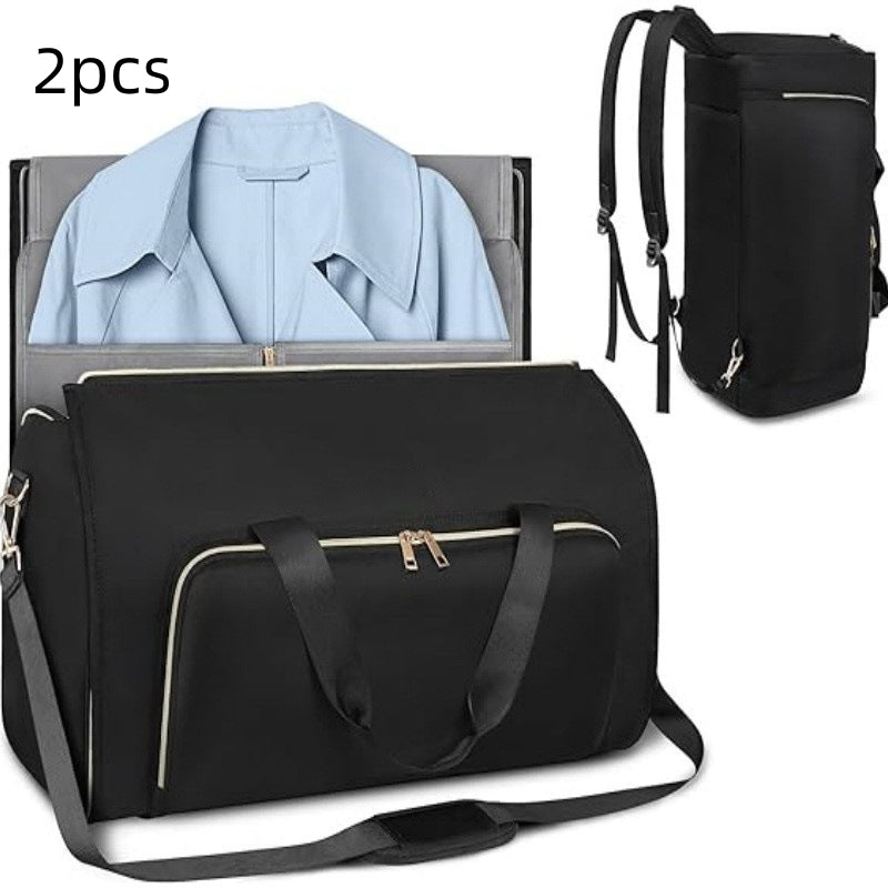 Sac à costume pliable en tissu convertible résistant à l'usure