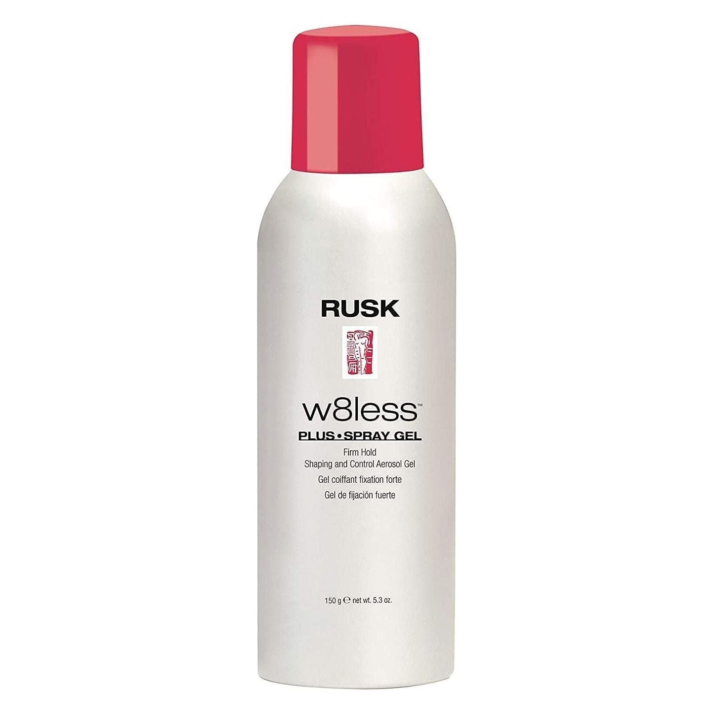 Rusk W8less Spray Gel pour tenue ferme et contrôle - 5,3 oz