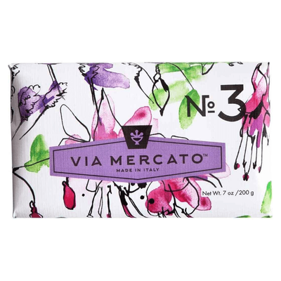 Via Mercato Nro. 3 Soap - Pepe Rosa, Lavender & Vanilla Bean