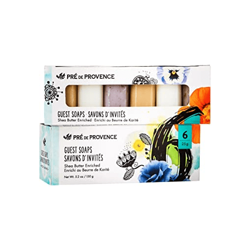 Pre De Provence Guest Gift Soap Set - 6 Luxury Bars