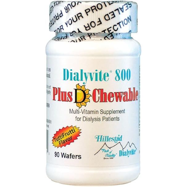 Dailyvite 800 Plus D Multivitamina Masticable