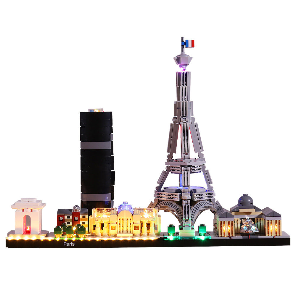 Juego de Iluminación LED Vonado para LEGO 21044 Paris Skyline