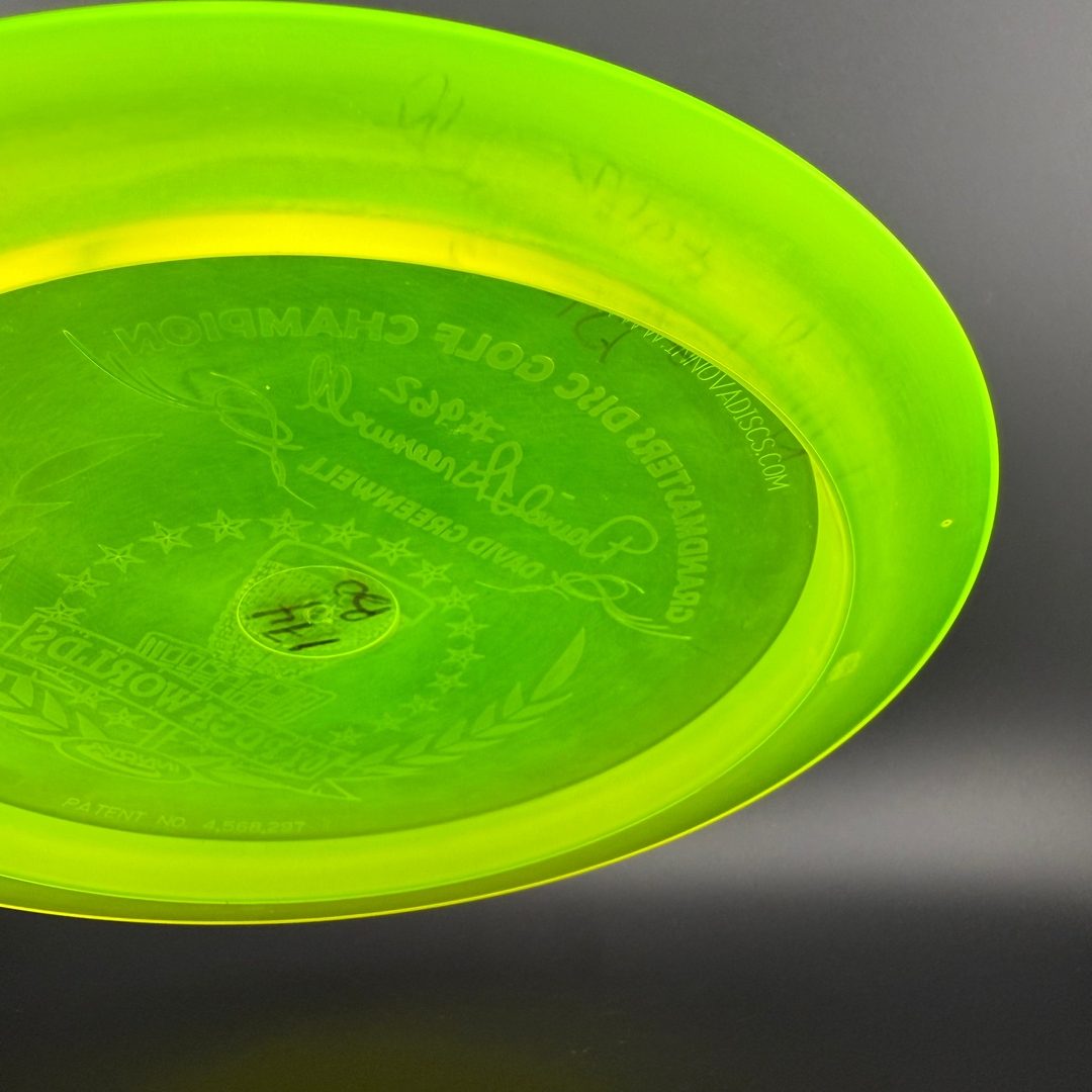 Champion Boss Disc Golf Driver - Signed by David Greenwell