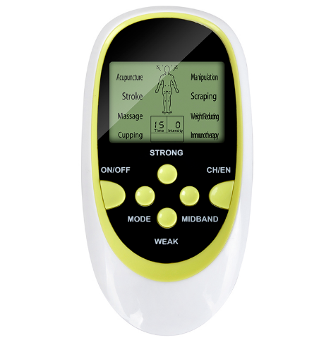 Masajeador Eléctrico de Doble Salida para Relajación Corporal Completa