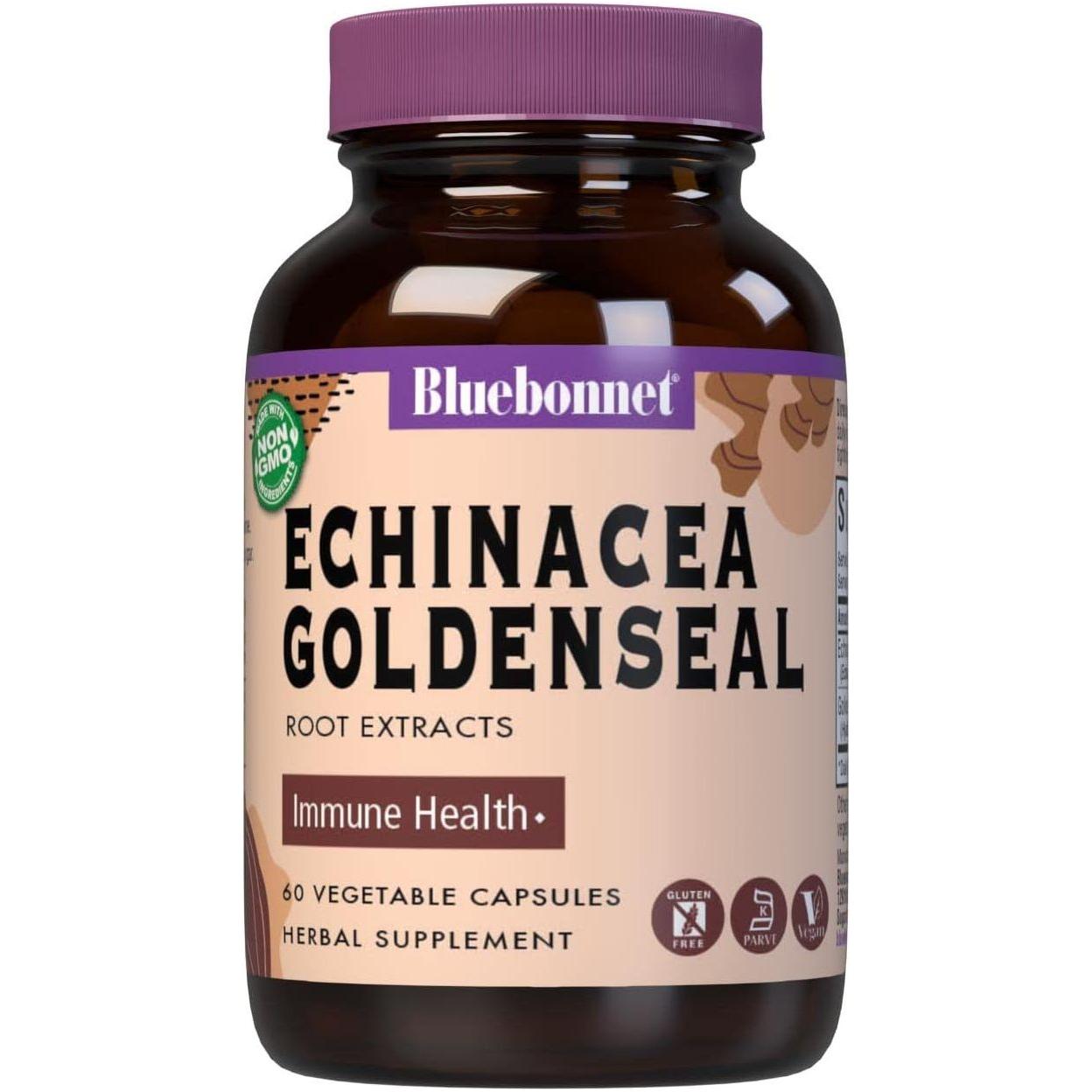 Bluebonnet Standardized Echinacea Root Extract 200 mg - 60 Capsules