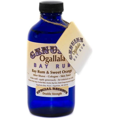 Ogallala Bay Rum & Sweet Orange Double Strength Aftershave 8 Oz