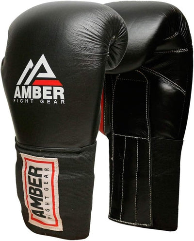 MFG Professional Hook and Loop Leather Training Boxing Gloves
