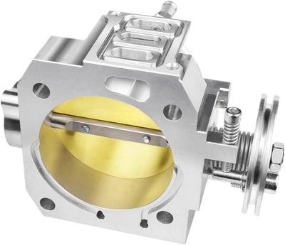 High-Performance 70mm Silver Billet Aluminum Throttle Body for Honda K-Series Engines - Korvel