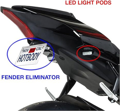 Hotbodies Racing Fender Eliminator - Gloss Black