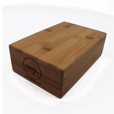 Premium Carbonized Bamboo Yoga Block