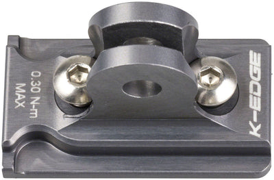 K-EDGE NiteRider Adapter for Go Big Mounts - Gun Metal