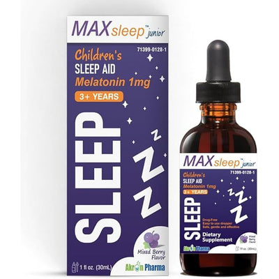 Max Sleep Jr. Melatonin 1mg for Children